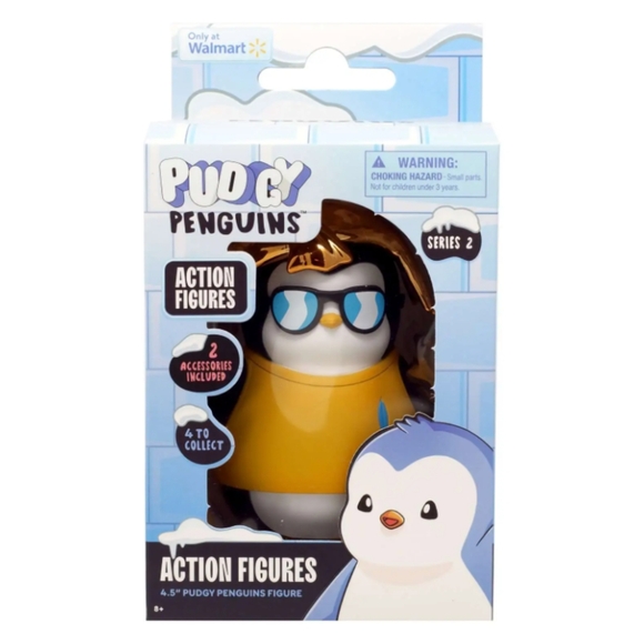 Pudgy Penguins Series 2 Goldfish Exclusive Action Figure - Picture 1 of 1